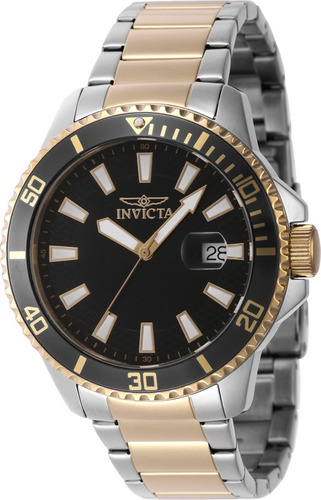 Reloj Para Hombres Invicta Pro Diver 46141 Oro, Acero