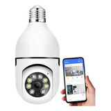 Camera Wifi Lampada Segurança 360 Ip Full Hd Visão Noturna