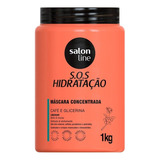 Máscara S.o.s Hidratação Café E Glicerina Salon Line 1kg