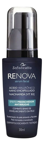 Sérum Facial Antienvelhecimento E Rugas Dia E Noite Renova