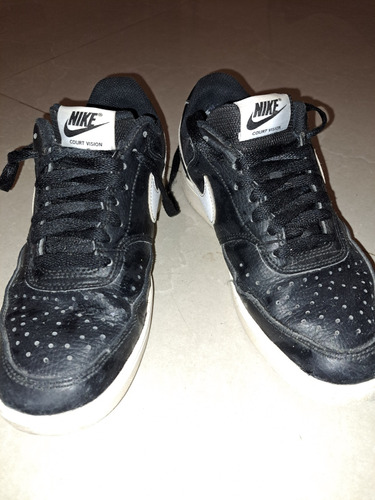 Zapatillas Cuero Nike Court Vision Casi Nueva  Talle 8 Usa