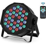 Foco Par Led 36 Dmx Alto Brillo Rgb Disco Luces