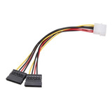 Cable Poder Doble Sata A Ide Molex