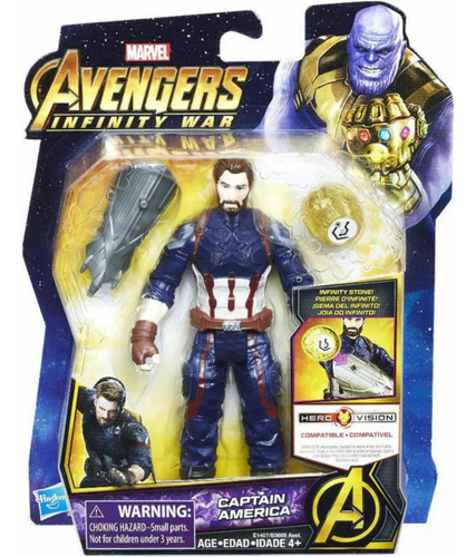 Capitan América Avengers Infinity War Capitan América Muñeco