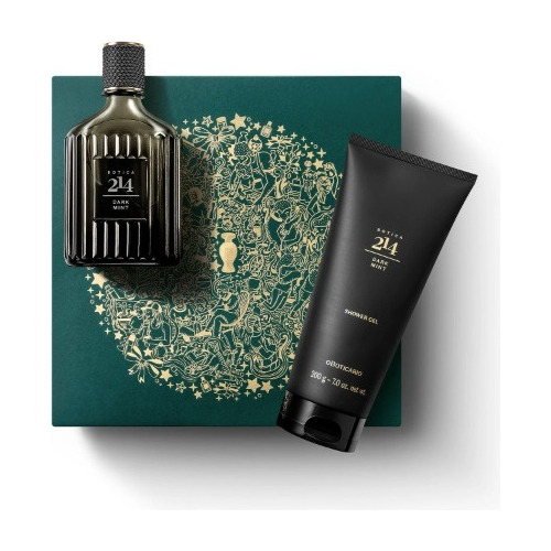 Kit Presente Botica 214 Dark Mint Perfume + Shower Gel Boti