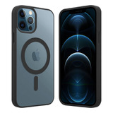 Forro/case Transparente Negro Para iPhone 12/12pro