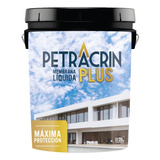 Membrana Líquida Techos Poliuretánica Petracrin Plus 20 Kg Acabado Satinado Color Blanco