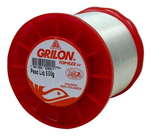 Linha Pesca Grilon Original Várias Medidas 500 Gramas 