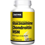  Jarrow | Glucosamine + Chondroitin + Msm | 240 Capsulas 