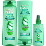 Garnier Fructis Pure Clean Kit Completo Con Extracto De Aloe