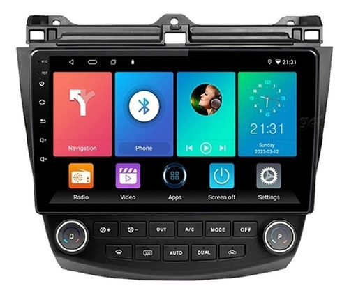 Sovob Estéreo 2+32gb Carplay For Honda Accord 2003-2007