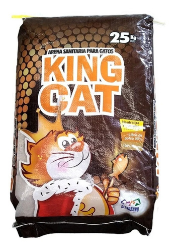 Arena King Cat 25 Kilos Gato