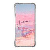 Capa Capinha Personalizada Celular Case Jesus Gospel Rel04