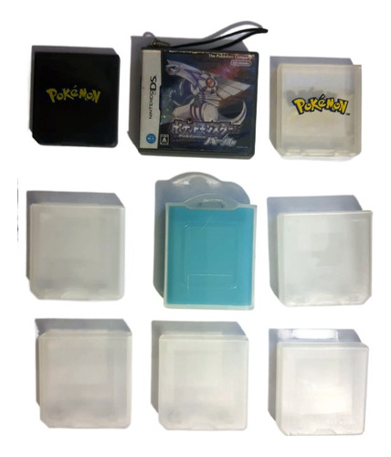 Set De 9 Cajas Portajuegos Nintendo Ds Y 3ds Variados