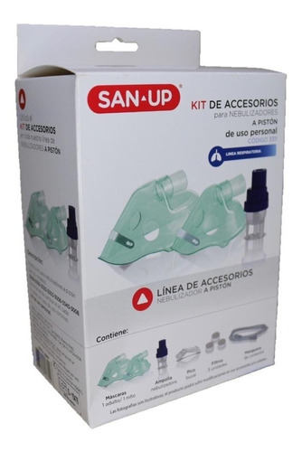 Kit Accesorios Repuestos Para Nebulizador A Pistón San Up