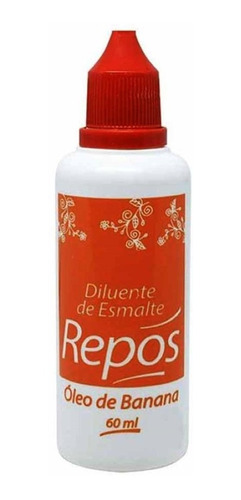 Diluente De Esmalte Óleo De Banana 60ml - Repós