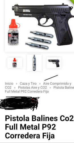 Pistola Aire Co2