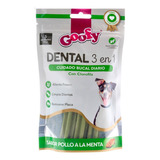 Goofy Dental 3 En 1 Snack Golosina Perro - Sabor Pollo Menta