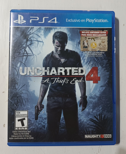 Uncharted 4 Para Ps4