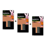 Pila Aaa Recargable Duracell Pack 18 Baterías 900 Mah 1.2v