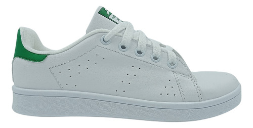 Tenis Blanco Escolar Economico Niño(a) Familia Oferta Barato