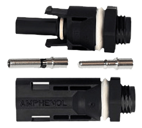 Conector Para Chasis Juego Macho Hembra Mc4-cha Enertik