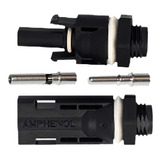 Conector Para Chasis Juego Macho Hembra Mc4-cha Enertik