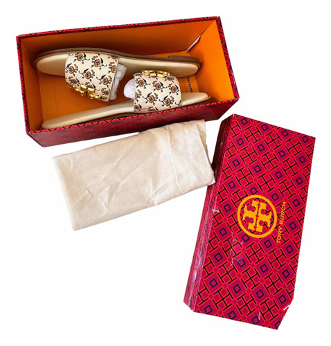 Sandalias  Florales Tory Burch