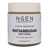 Crema Antiarrugas Nocturna Con Retinol Y Ácido Hialurónico