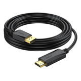 Cable 4k Displayport A Hdmi De 15 Pies, 4k Dp (puerto De Pan