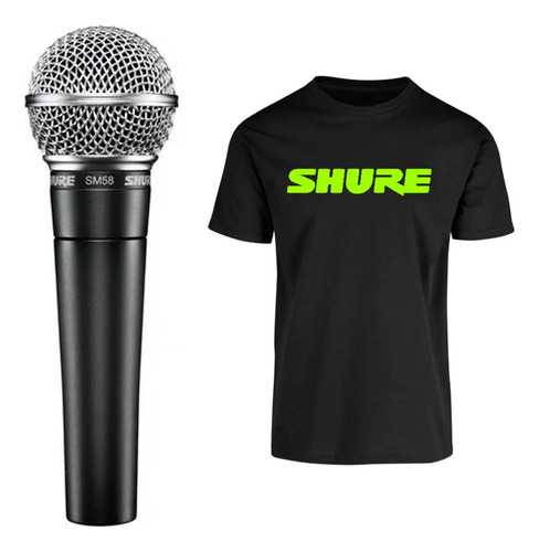 Shure Sm58-lc Micrófono Vocal Color Negro