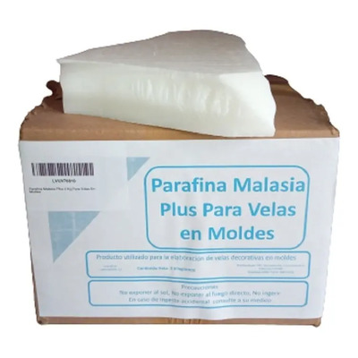 Parafina Malasia Plus 2 Kg Para Velas En Moldes  | MercadoLibre