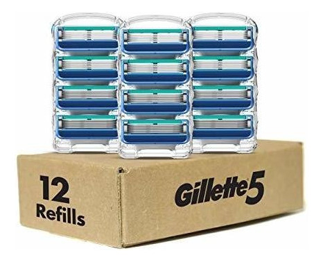 Recambios Para Cuchillas De Afeitar Gillette5 Para Hombre