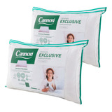 2 Almohadas Cannon Exclusive 70x40 Fibra Siliconada Premium