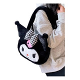 Bolso Cartera Peluche Kuromi Niña Kawaii Hello Kitty 