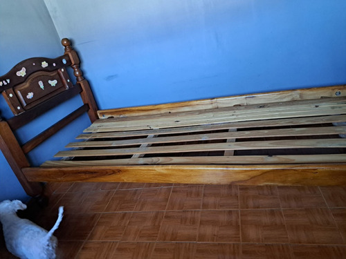 Cama De Algarrobo Una Plaza