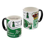 Mug Taza Pocillo Mágico Regalo Atletico Nacional De Medellín