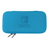 Case Estojo Switch Lite Slim Tough Pouch (azul) - Perfeito