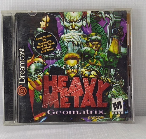 Dreamcast - Heavy Metal Geomatrix Sega Dreamcast.