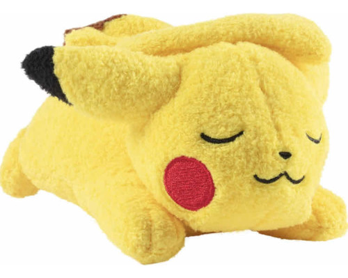 Peluche Pikachu Dormido Pokemon Jazwares Sleeping Pikachu