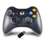 Controle Compatível Xbox 360 Pc 2.4g + Recptor Pc Xbox