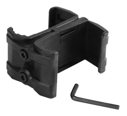 Sujetador Cargador Tactico Conector Empatador Rifle Arma M4