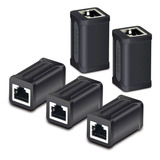 Acoplador En Linea Rj45  Benfei 5 Pack Cat7 Cat6 Cat5e Ethe