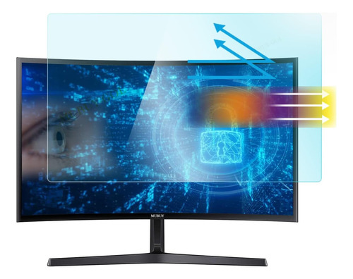 Protector De Monitor Mubuy-gol, 23'' 16:9, Anti-reflejante