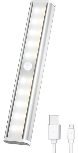 Lámpara De Luz Led Recargable Con Sensor De Movimiento