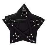 Bolso De Hombro Con Forma De Pentagrama Gótico Oscuro