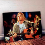Quadro Decorativo Kurt Cobain Nirvana Rock Música - 30x40