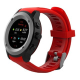 Reloj Smartwachth Ghia Draco  Con Pulso Cardiaco Bluetooth Gps Podómetro Color Rojo