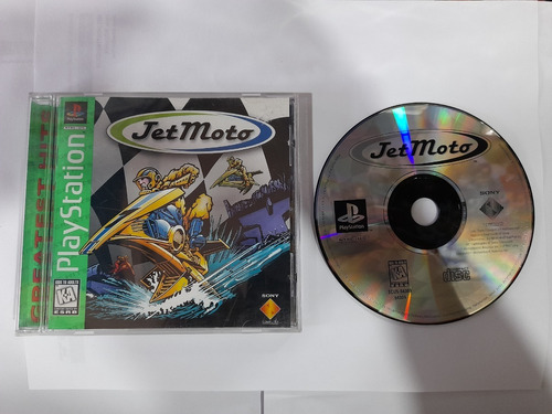 Jet Moto Para Playstation 1, Funcionando