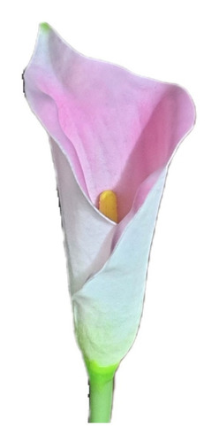 Flor Cartucho Caya Lily Artificial Largo 67 Cm Polímero Pu